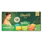 Medimix Ayurvedic Skinfit Pack - 125 g | Pack of 6 unique Soaps | Skin Protection | Glowing Skin | Soft Skin | Radiant Skin | Cool Skin | Ayurvedic Soap | Paraben Free | Vegan - Fast UK Delivery