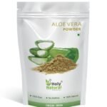 Holy Natural Aloe Vera Powder - 250 GM | For Hair & Skin Care | Suitable for all type of Hair & Skin | Useful For Men & Women - Fast UK Delivery