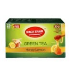 Wagh Bakri Green Honey Lemon, 25 Tea Bags (Pack of 2) - Fast UK Delivery