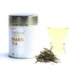 Tassyam Shanti White Tea Rare 50 grams | Premium Tin Jar - Fast UK Delivery