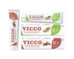 Vicco Combo Pack of 4-2 of Vicco Vajradanti Saunf Flavour (160g) and 2 of Vicco Vajradanti Dalchini Flavour (160g) - Fast UK Delivery