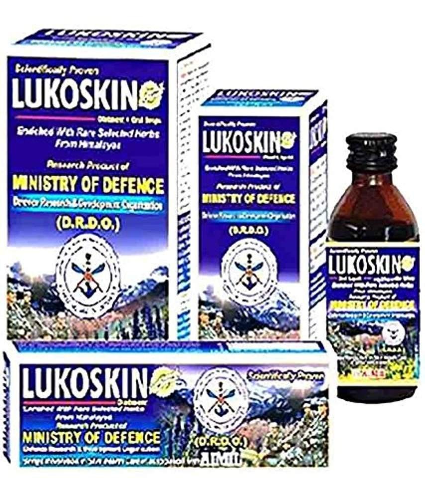uk71ezu5oGXBL.jpg AIMIL Lukoskin Ointment, 40g + Oral Liquid, Blue, 100 ml - Image 1