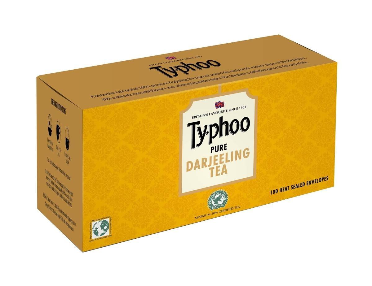uk71f0y9HvHFL-1.jpg Typhoo Darjeeling Envelop 100 Tea Bags - Fast UK Delivery - Image 1
