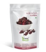 Holy Natural Hibiscus Flower for Hot and Cold Tea | Dry Hibiscus Sabdariffa, Rosella Flower | Dried and Edible Grade | 200 gm - Fast UK Delivery