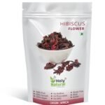 Holy Natural Hibiscus Flower for Hot and Cold Tea | Dry Hibiscus Sabdariffa, Rosella Flower | Dried and Edible Grade | 200 gm - Fast UK Delivery
