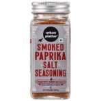 Urban Platter Smoked Paprika Salt Seasoning, 100g (Product of Greece, Greek Sea Salt, Naturally Cold Smoked, Season Vegetables) - Fast UK Delivery