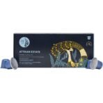 Blue Tokai Coffee Roasters Aluminium Capsules Attikan Estate - Medium Dark Roast With 100% Speciality Arabica| |10 Pods In Pack | Nespresso Compatible Coffee Pods - Fast UK Delivery