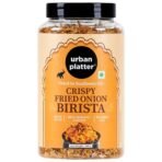 urban platter Crispy Fried Onion Birista,400G (Fried In Sunflower Oil,Ready To Use,No Added Salt,Use It As A Crispy Garnish Over Your Soups,Biryanis Or Just As A Side Dish To Meals) - Fast UK Delivery