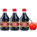 Dhampurgreen Kala Khatta, 900Ml (300Ml X 3 Bottles) | Mocktail Syrup Cocktail Syrup | Makes 10-12 Drinks | Pour Add Stir & Sip Syrup For Cocktails Mocktails | Non Alcoholic Beverage - Fast UK Delivery