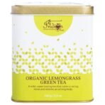 The Indian Chai - Organic Lemongrass Green Tea 100g for Digestion & Cholesterol - Fast UK Delivery