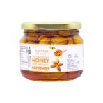 Tassyam Wild Honey with California Almonds 400g | All Natural & Pure - Fast UK Delivery