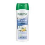 Medimix Ayurvedic Anti-Dandruff & Scalp Treatment Shampoo For Healthy, Dandruff-free Hair 400ml | Infused with Thyme Oil & Rosemary | Natural | Paraben-free | SLES-free | Silicone-free | 100% Vegan - Fast UK Delivery