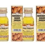 Hamdard RAUGHAN-E-BADAM SHIREEN Sweet Cold Pressed 100% Pure and Natural Almond Oil- 25ml (pack of 3) - Fast UK Delivery