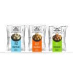 Mr. Makhana Roasted Makhana & Foxnuts : Lime and Chilli, Cream and Onion, Piri Piri Paradise (3x75 gm) | Gluten Free | MSG Free | Roasted in Olive Oil | Rich Calcium | Zero Trans Fat | Zero Cholesterol - Fast UK Delivery