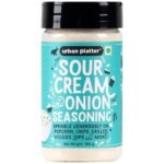 Urban Platter Sour Cream and Onion Seasoning, 100g (Perfect for Pop Corn, Pasta, Fries | Dairy-Free | Make Dips and Season Appetizrs) - Fast UK Delivery