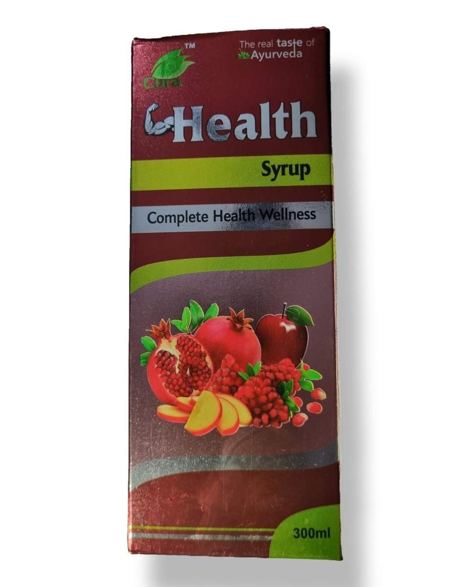 uk71jcbLAe6CL-1.jpg Cura Mahaveer Daily Health Booster Syrup, 450 ml, Helps improve Immunity, Muscle Strength, Energy, Digestion, Eye health, Cognitive health - Fast UK Delivery - Image 1