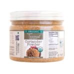 Tassyam Certified 100% Organic Coriander Seeds Powder 250g - Fast UK Delivery