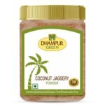 Dhampurgreen Coconut Jaggery Powder, 250G - Fast UK Delivery