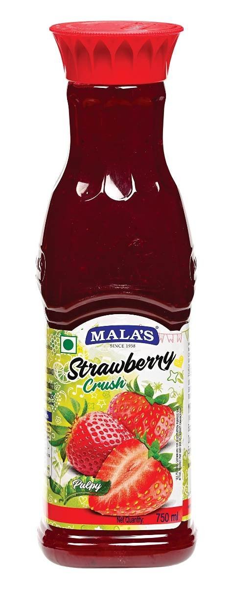 uk71jxnLBVIL-1.jpg Mala's Strawberry Crush, 750 Millilitre, Liquid - Fast UK Delivery - Image 1