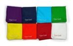 Vyas Card Handkerchief - Pack of 8 Premium Cotton Collection of Lucky Colour Hanky for Men & Women - Fast UK Delivery