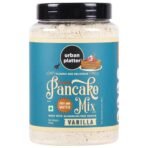 Urban Platter Vanilla Pancake Mix, 650g [Goodness of Millets, Wheat Free, Just Add Water] - Fast UK Delivery