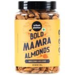 urban platter Bold Mamra Almonds, 500G, Whole - Fast UK Delivery