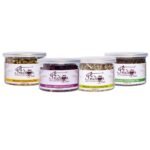 The Indian Chai - Combo, Chamomile Tea, Hibiscus Tea, Lemongrass Tea and Spearmint Tea, 25g each, (4 x 25g), Total 100g - Fast UK Delivery