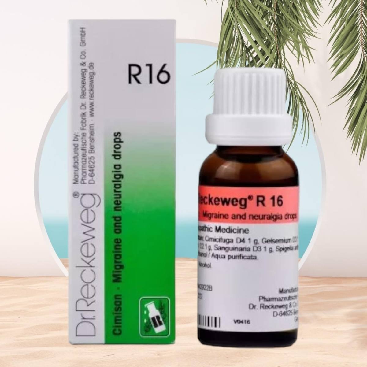 uk71oCh03z2nL-1.jpg Dr Reckeweg R16 Homeopathic Medicine Cimisan - 22ml Original_Imported - Fast UK Delivery - Image 1