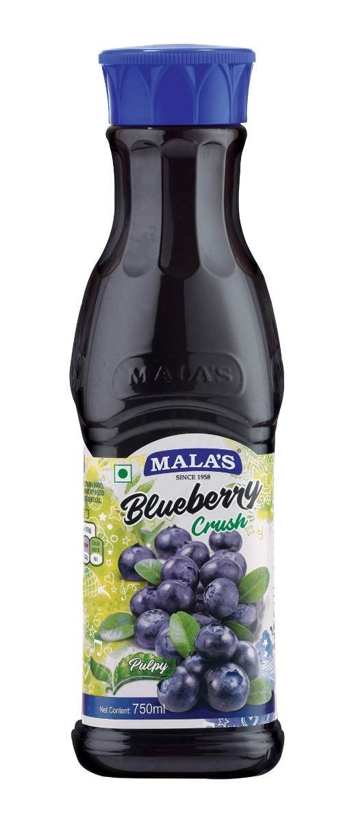 uk71oaT4Co8L-1.jpg Mala's, Blue Berry Crush, 750 millilitre - Fast UK Delivery - Image 1
