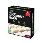 Green Sun Low Carb Coconut Barfi | 200 g | 0.8 g Net Carb Per Barfi | Keto Friendly| Sugar Free | Guilt Free Sweet | Tasty Diet Burfi | Desi Ghee |Fresh Coconut | Nariyal Burfi - Fast Shipping to USA & Canada