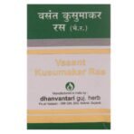 Dhanvantari Vasant Kusumakar Ras-20 Tablet - Fast UK Delivery