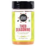 Urban Platter Mexican Taco Seasoning, 100g (Authentic Mexican Style Taco Spice Blend | Ideal for Veggies, Beans and Protein Mix) - Fast UK Delivery