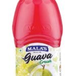 Mala's Crush Pet Bottle Natural and Real Fruit Extracts Pet Bottle, Guava, 1000 Gram - Fast UK Delivery