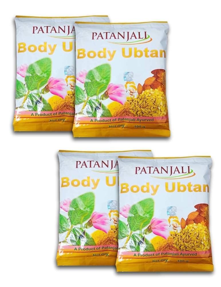 uk71rL4PnF3jL.jpg Patanjali Body Ubtan (100gm) - Pack Of 4 - Fast UK Delivery - Image 1