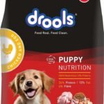 Drools Puppy Dry Dog Food, Chicken and Egg Flavor 1.2Kg Pack - Fast UK Delivery