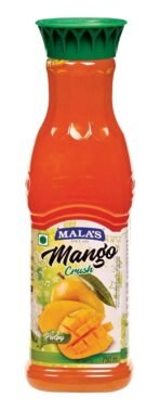 Mala's, Fruit Crush Mango 750ml - Fast UK Delivery