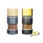 TGL Co. The Good Life Company Euphoria Original Premium Instant Coffee Box (100 Gm) + Vanilla Flavoured Instant Coffee (100 Gm) | Premium Instant Coffee Powder, Vanilla Coffee, Pure Coffee - Fast UK Delivery