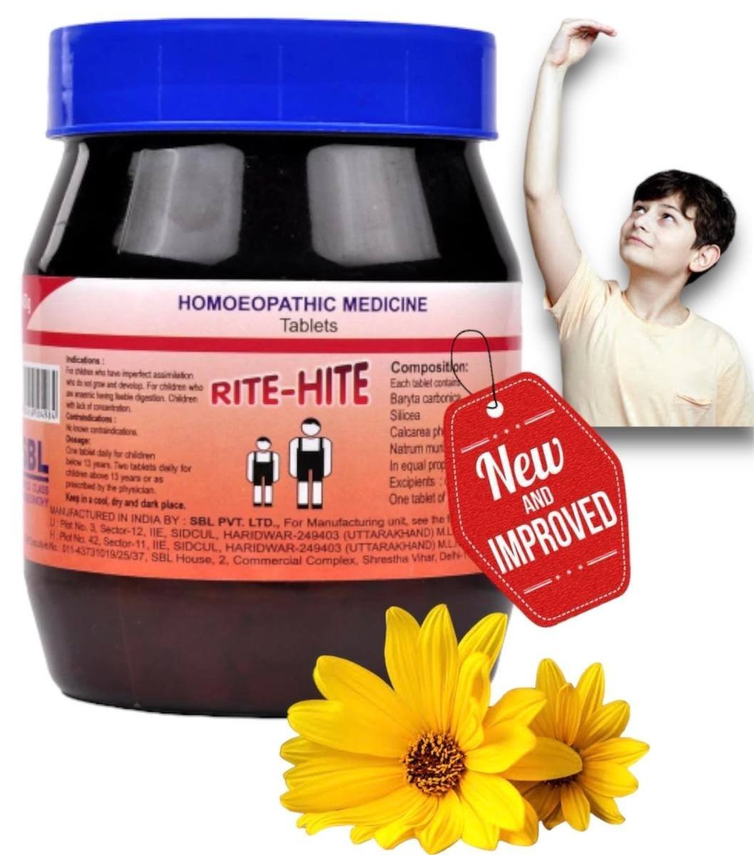 uk71tDzMzYifL-1.jpg SBL Rite Hite Tablets Sbl Homeopathic 450gm - SUPER PACK - Fast UK Delivery - Image 1