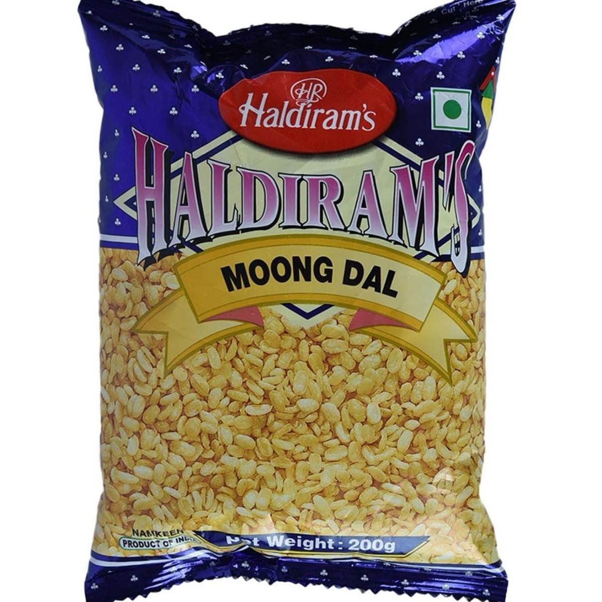 uk71tGTuwR1gL-1.jpg Haldiram's Moong Dal | Crispy Moong Dal coated with Salt | Not Spiced yet Flavorful | Favorite Teatime Snack of India | Made with All Natural Ingredients |1kg - Fast UK Delivery - Image 1