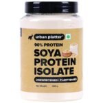 Urban Platter Soya Protein Isolate Powder, 400g - Fast UK Delivery
