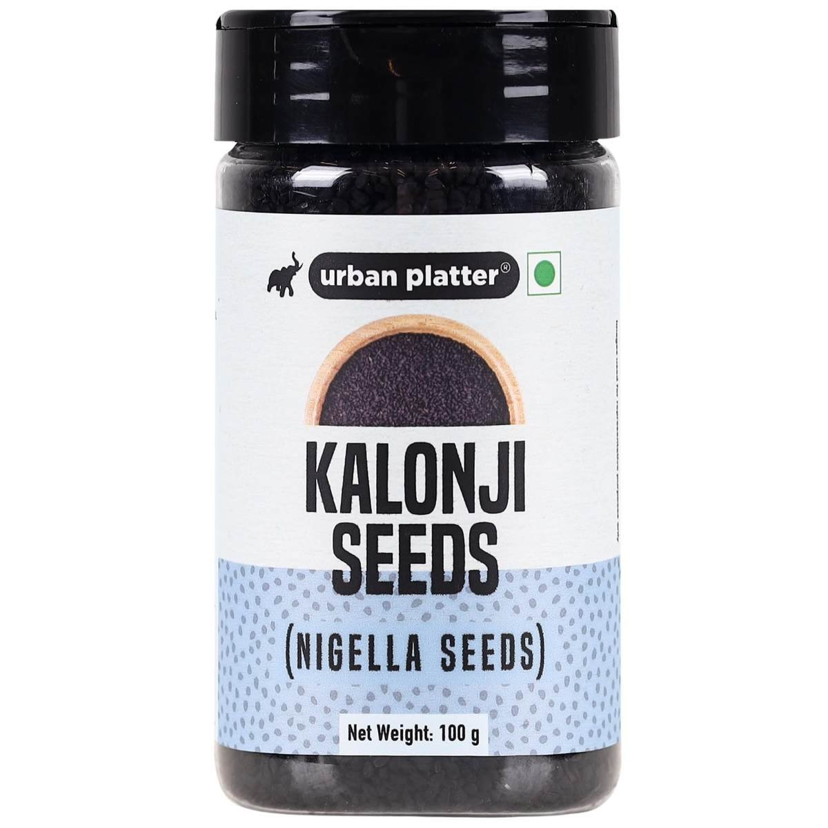 uk71uSGBHGEYL-1.jpg Urban Platter Nigella Seeds (Kalonji), 100g (Indian Superfood, Add Flavour to curries, Indian Breads and Baked Goods) - Fast UK Delivery - Image 1