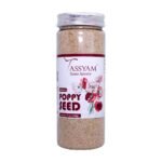 Tassyam Imported Poppy Seeds 200g Bottle | Khus Khus, Posta Dana - Fast UK Delivery