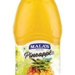 Mala's Crush Pet Bottle Natural and Real Fruit Extracts Pet Bottle, Pineapple, 1000 Gram - Fast UK Delivery