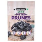 Urban Platter Pitted California Prunes, 1 Kg | Dried Plums | Source of Fiber | No Added Sugar - Fast UK Delivery
