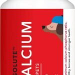 Drools Absolute Dog Supplement Tablets, Calcium Falvour 400g 110 Pieces Jar - Fast UK Delivery