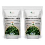 Bliss of Earth Dried Rosemary Leaves Certified Organic Rosmarinus Officinalis Great for Tea, Cooking, Hair & Memory 2x100GM - Fast UK Delivery