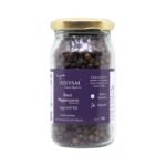Tassyam 14 Mesh Black Peppercorns 100 Grams | Kali Mirch Bottle - Fast UK Delivery