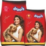 Drools Chicken And Egg Puppy Dry Dog Food, 3Kg + 1.2Kg Free, 1 Count - Fast UK Delivery