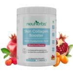 Neuherbs Collagen Supplement- 210 Gram ( Mixed Fruit, 30 Servings)|Collagen Powder for Women & Men with Biotin, Vitamin C, Vitamin E |Plant Based collagen booster blend with Antioxidant for Glowing & youthful skin. - Fast UK Delivery