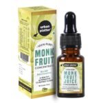 Urban Platter Monk Fruit Juice Concentrate, 10ml (100% Pure | Non-GMO | Natural Sweetener | Low GI | Smoothies, Shakes, Tea, Breakfast Cereals) - Fast UK Delivery